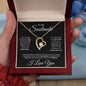 To My Soulmate | Forever Love Necklace, Christmas, Birthday, Valentines Gift from Soulmate