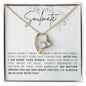 My Soulmate, Forever Love Necklace, Soulmate Gift, Soulmate Necklace, Gift for Wife, Anniversary Necklace for Wife, Soulmate Valentines Gift