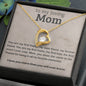 To My Mom, Forever Love Necklace, Mom Birthday Gift from Daughter, Mom Gift from Son, Christmas Gift for Mom, Valentines Gift for Mom