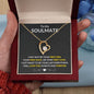 To My Soulmate Necklace, Anniversary Gift for Soulmate, Soulmate Birthday, Soulmate Necklace, Christmas Gift For Soulmate