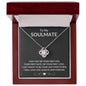 To My Soulmate | Always and Forever | Love Knot Necklace