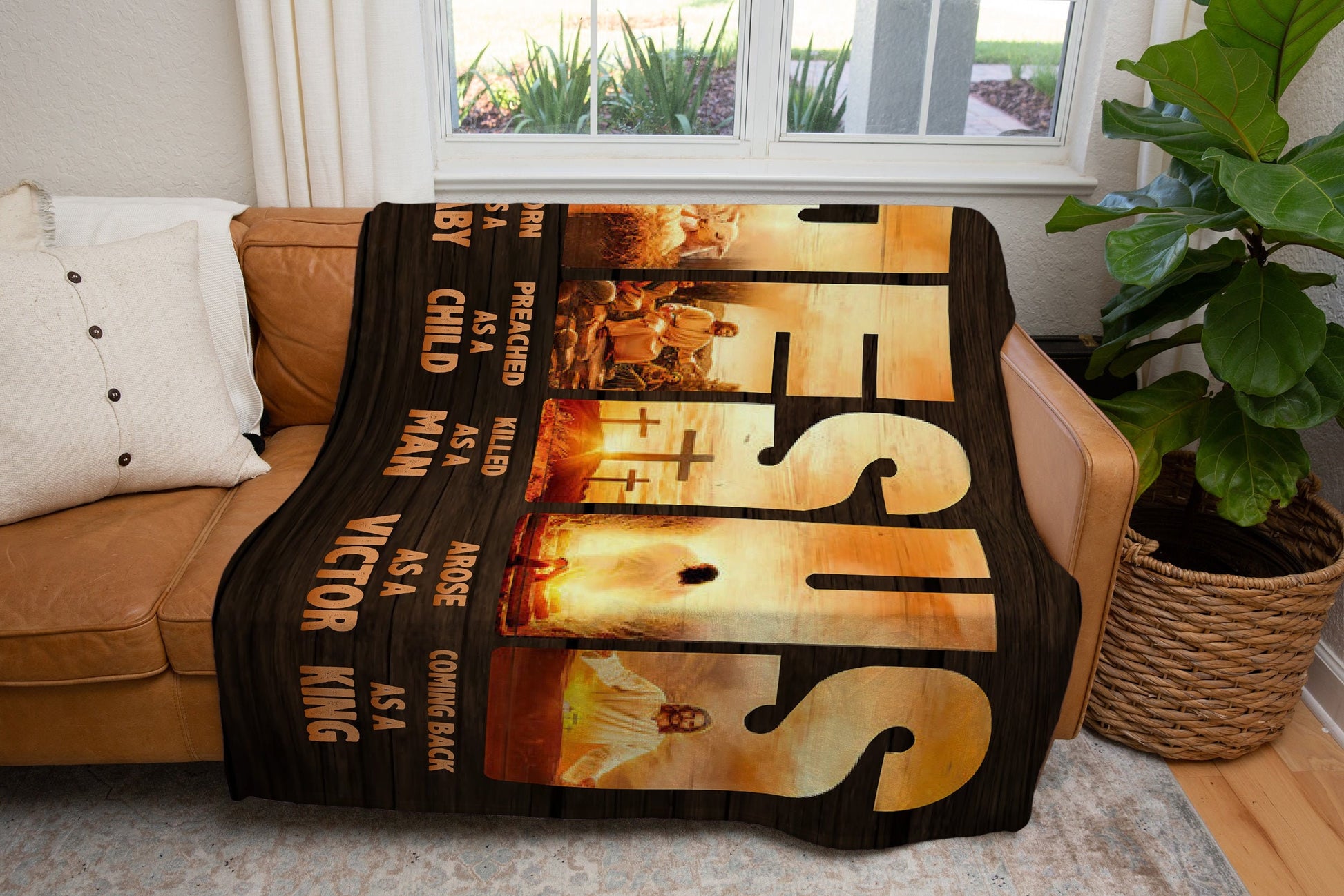 Jesus - My King | Premium Plush Blanket