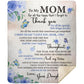 Mom - Need To Say I Love You | Premium Plush Blanket, From Daughter, Queen, Throw, Fleece, Sherpa