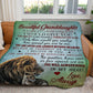 To My Beautiful Granddaughter - You Are Loved | Premium Plush Blanket