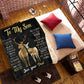 To My Son - This Old Hunter | Premium Plush Blanket