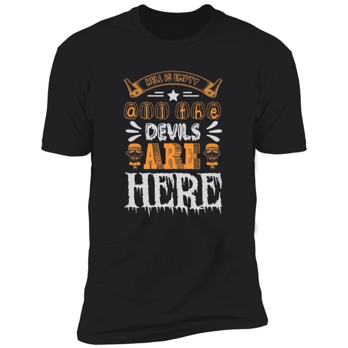 All The Devils Are Here | Premium Graphic Unisex Tee T-Shirt, Halloween
