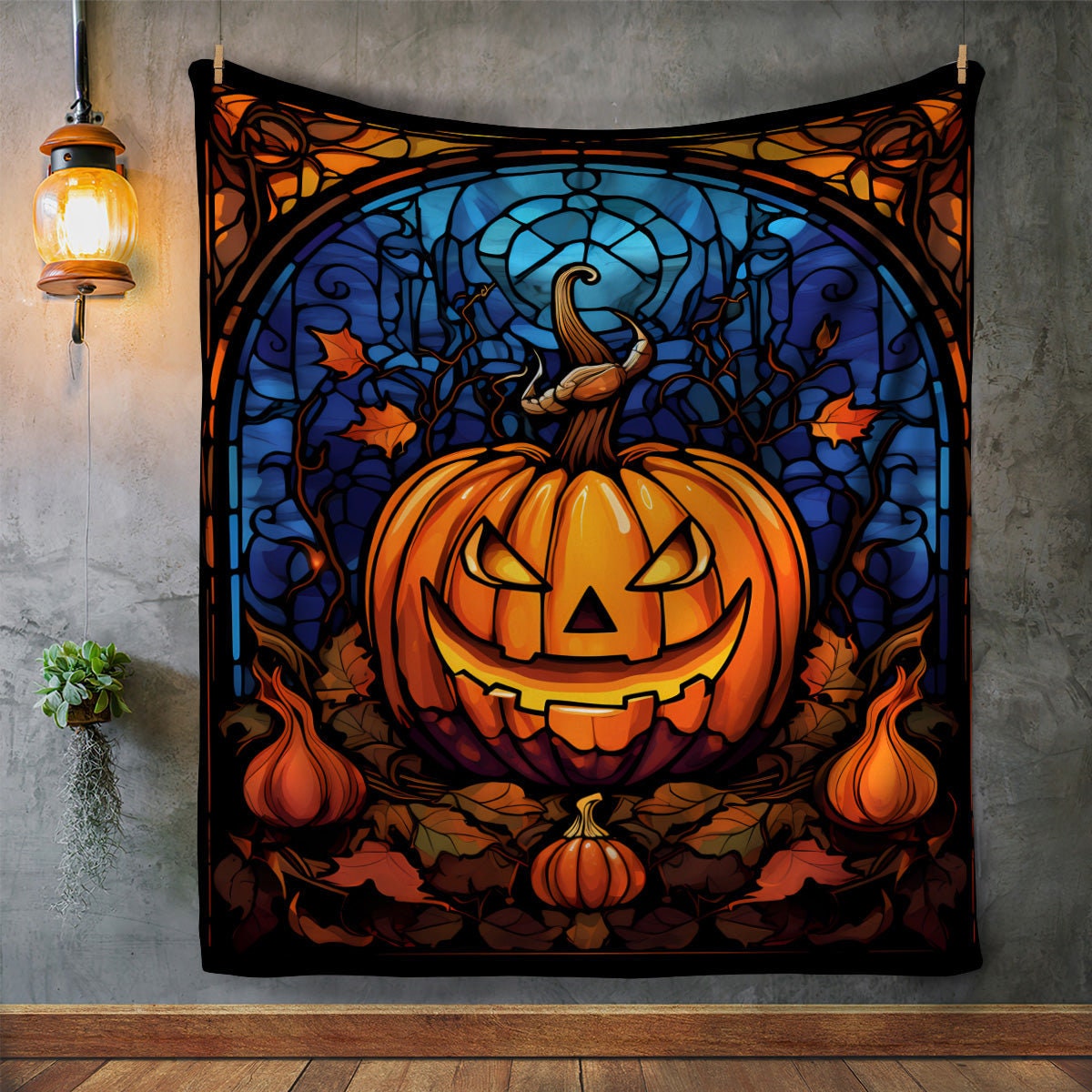 Jack-O-Lantern | Premium Plush Halloween Blanket