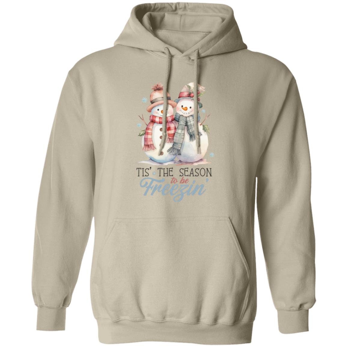 Season To Be Freezin - Premium Graphic Pullover Hoodie