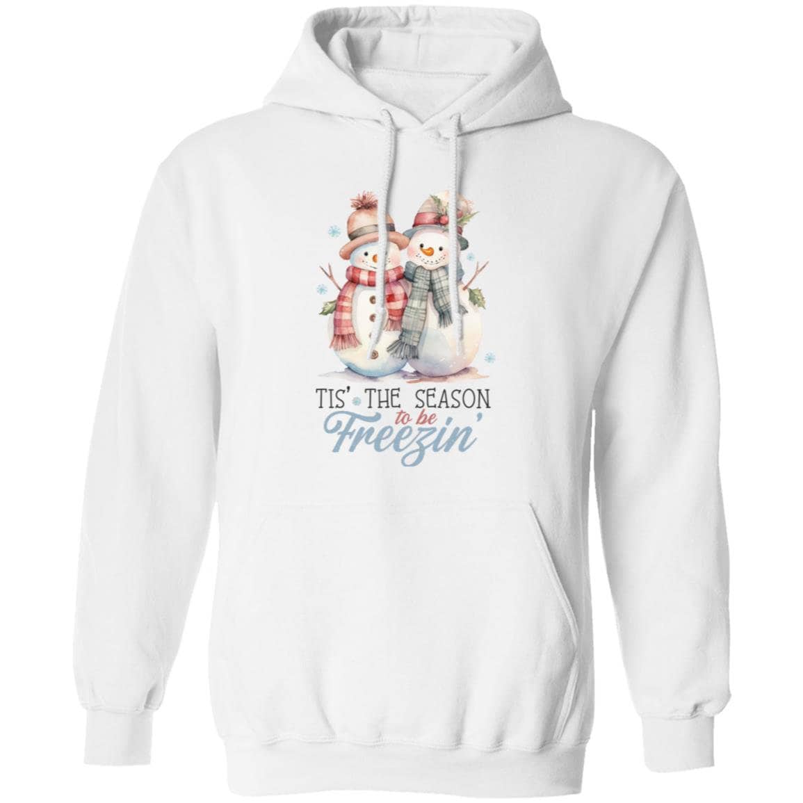 Season To Be Freezin - Premium Graphic Pullover Hoodie