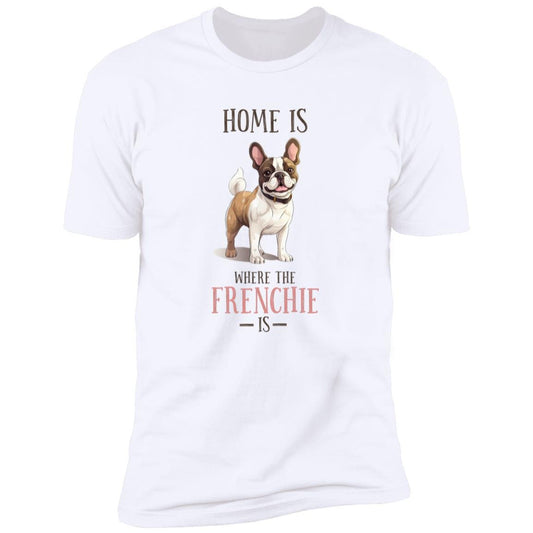 Dog Lovers - Frenchie - Premium Cotton Graphic Tee T-Shirt