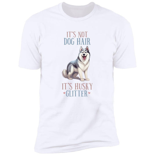 Dog Lovers - Husky - Premium Cotton Graphic Tee T-Shirt