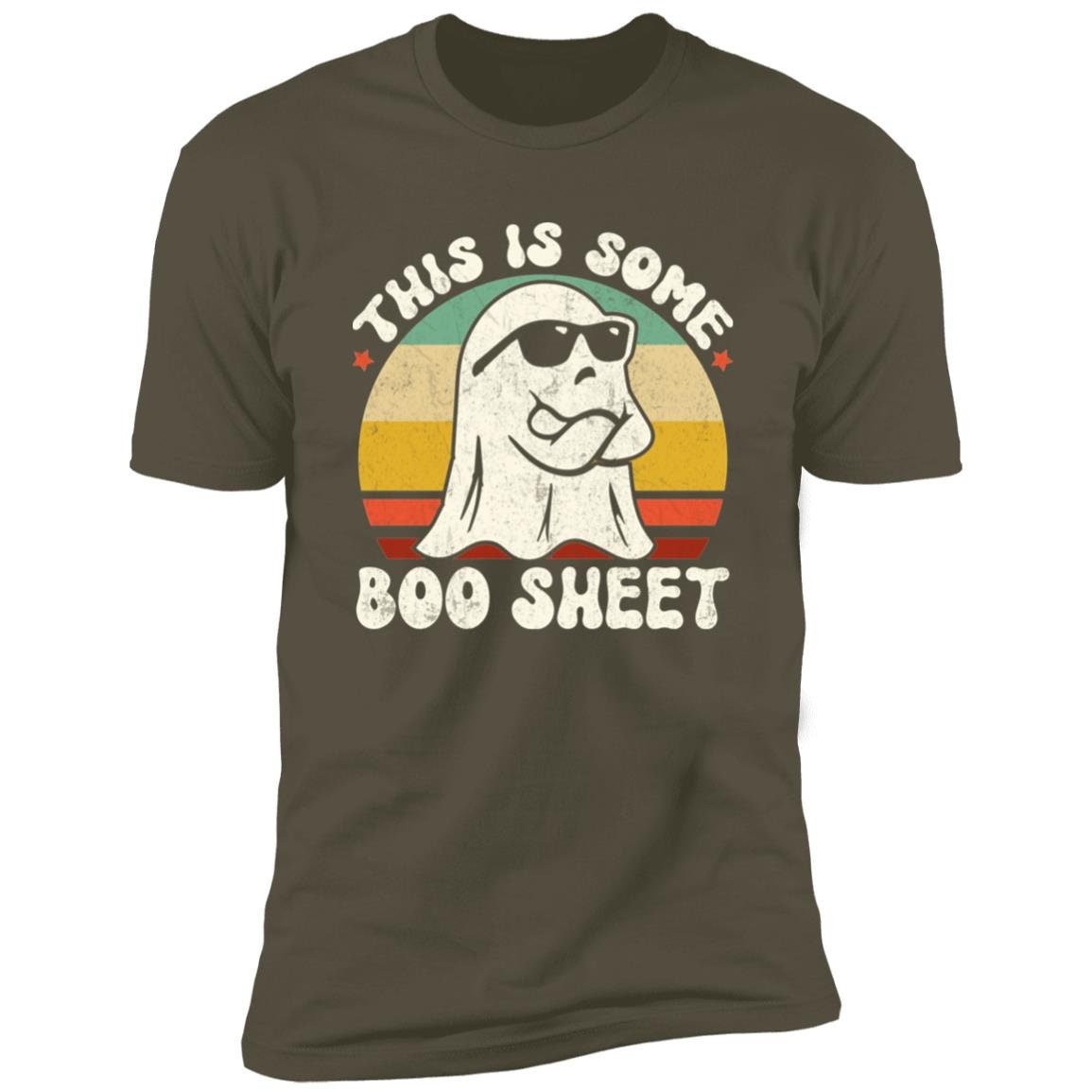 This Is Some BOO Sheet - Premium Cotton Graphic Tee T-Shirt - Halloween