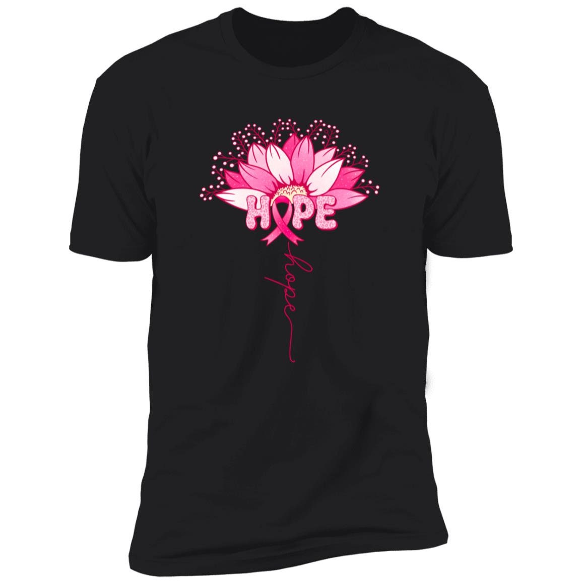 Breast Cancer Hope - Premium T-Shirt - Breast Cancer Awareness