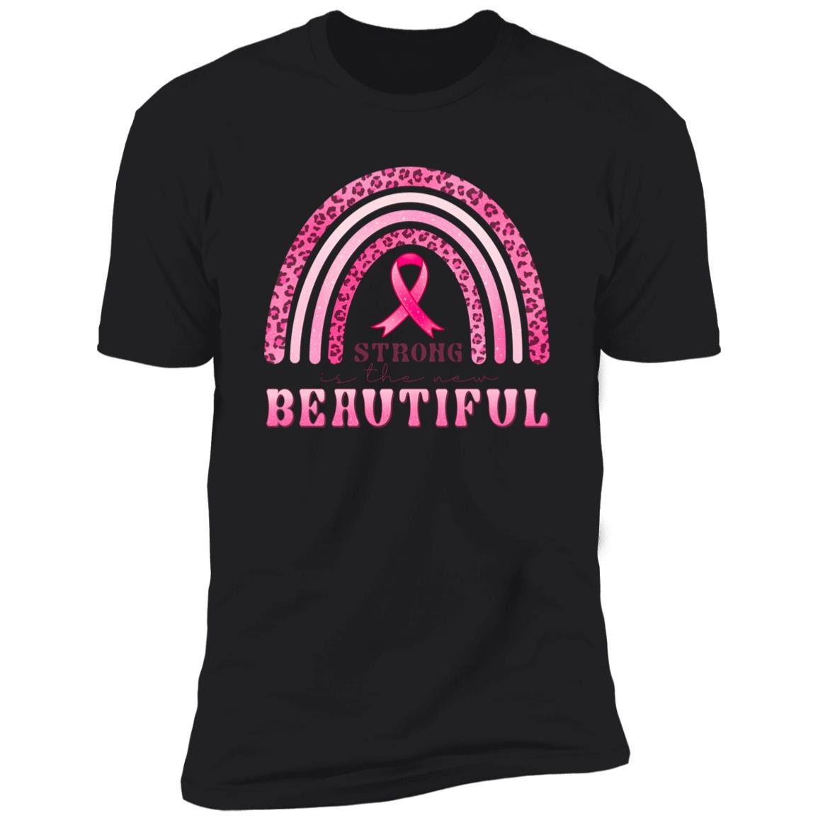 Strong and Beautiful - Premium T-Shirt - Breast Cancer Awareness