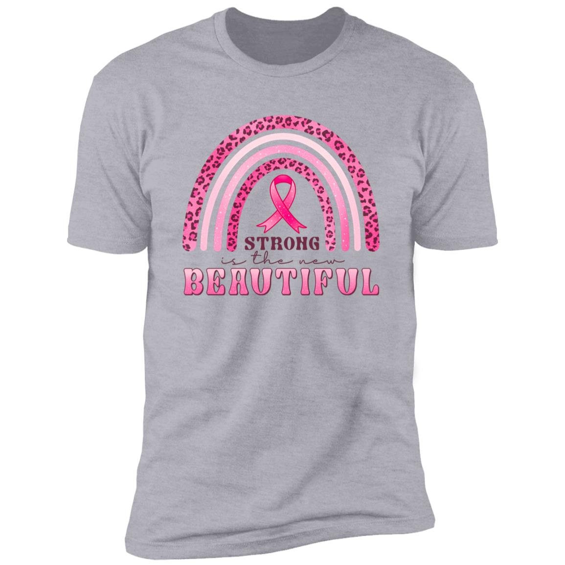 Strong and Beautiful - Premium T-Shirt - Breast Cancer Awareness