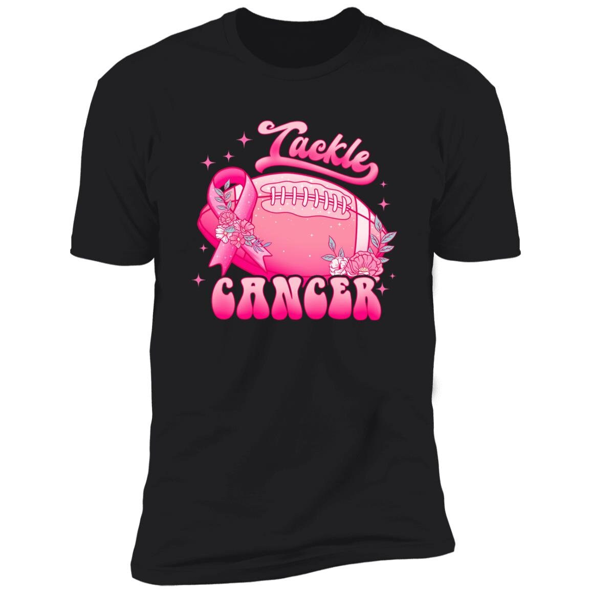 Tackle Cancer - Premium T-Shirt - Breast Cancer Awareness