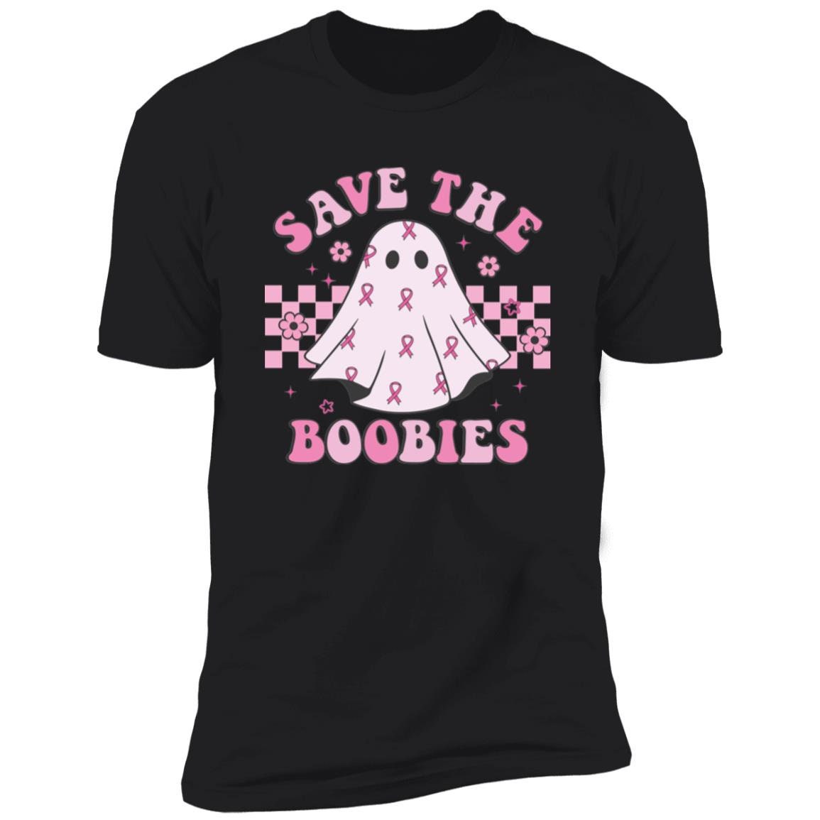 Save The Boobies - Breast Cancer Awareness - Premium Graphic T-Shirt