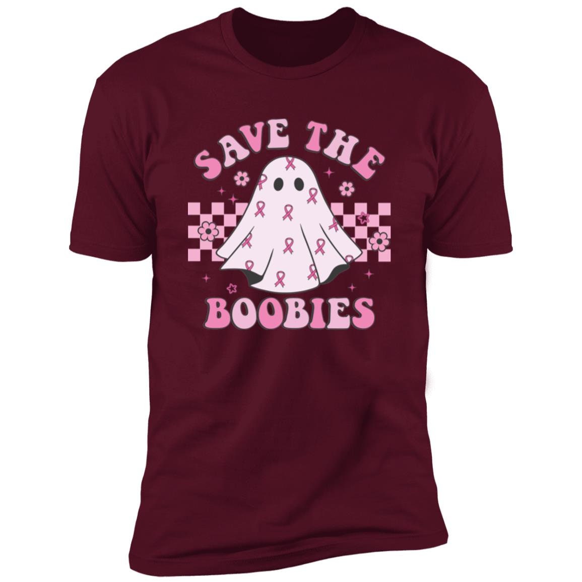 Save The Boobies - Breast Cancer Awareness - Premium Graphic T-Shirt