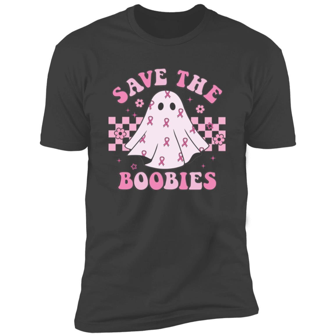 Save The Boobies - Breast Cancer Awareness - Premium Graphic T-Shirt