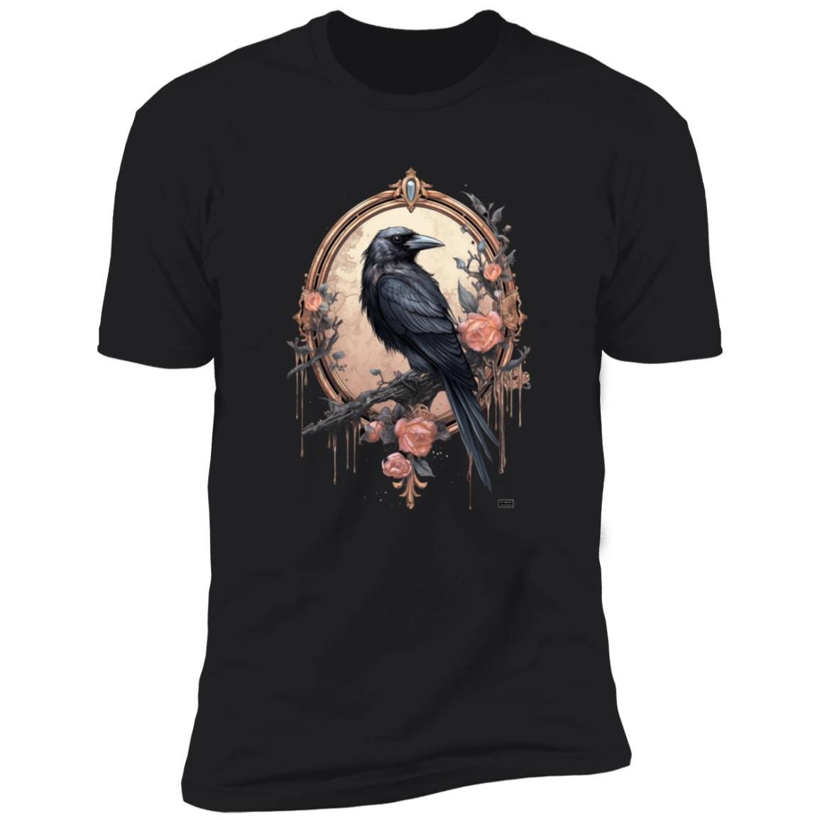 Gothic Crow - Premium Graphic Tee Unisex T-Shirt
