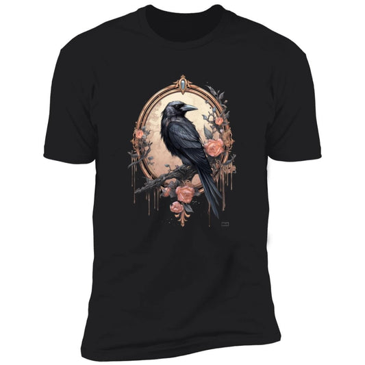 Gothic Crow - Premium Graphic Tee Unisex T-Shirt