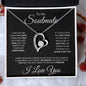 To My Soulmate | Forever Love Necklace, Christmas, Birthday, Valentines Gift from Soulmate