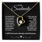 My Soulmate, Forever Love Necklace, Soulmate Gift, Soulmate Necklace, Gift for Wife, Anniversary Necklace for Wife, Soulmate Valentines Gift