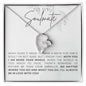 My Soulmate, Forever Love Necklace, Soulmate Gift, Soulmate Necklace, Gift for Wife, Anniversary Necklace for Wife, Soulmate Valentines Gift