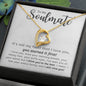 My Soulmate Forever Love Necklace, Soulmate Gift, Soulmate Necklace, Gift for Wife, Anniversary Necklace for Wife, Soulmate Valentines Gift