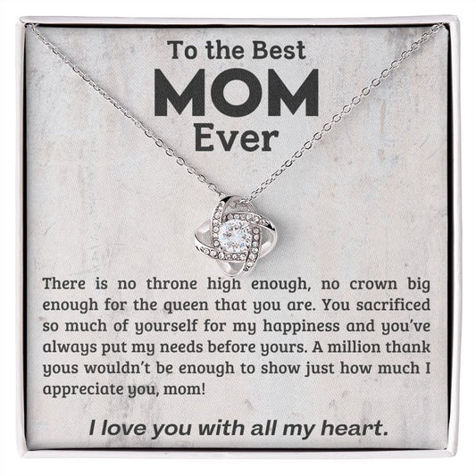 To My Mom Necklace, Mom Gift, Mom Necklace, Mom Birthday Gift from Daughter, Mom Gift from Son, Christmas Gift for Mom, Mom Valentines Gift
