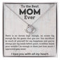 To My Mom Necklace, Mom Gift, Mom Necklace, Mom Birthday Gift from Daughter, Mom Gift from Son, Christmas Gift for Mom, Mom Valentines Gift