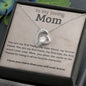 To My Mom, Forever Love Necklace, Mom Birthday Gift from Daughter, Mom Gift from Son, Christmas Gift for Mom, Valentines Gift for Mom