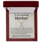 Amazing Mom, Alluring Beauty Necklace, Mom Birthday Gift from Daughter, Mom Gift from Son, Christmas Gift for Mom, Valentines Gift for Mom