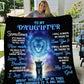 To My Daughter - My Baby Girl | Premium Plush Blanket, Queen, Throw, Fleece, Sherpa
