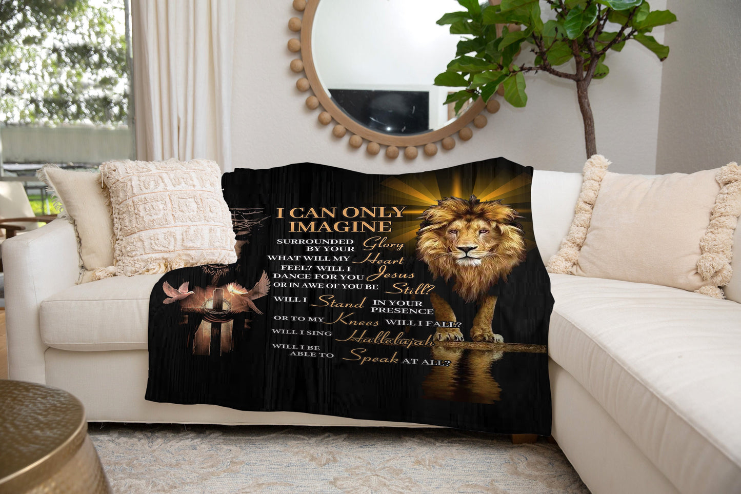 I Can Only Imagine - Christian Theme | Premium Plush Blanket, Queen, Throw, Fleece, Sherpa