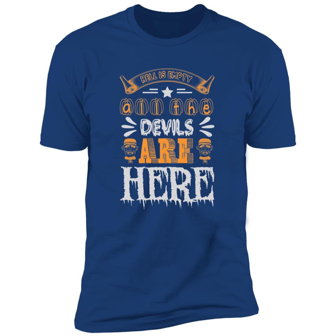 All The Devils Are Here | Premium Graphic Unisex Tee T-Shirt, Halloween