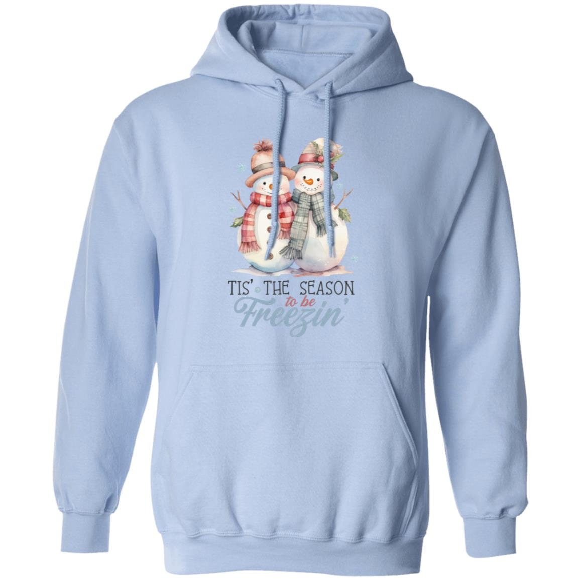 Season To Be Freezin - Premium Graphic Pullover Hoodie