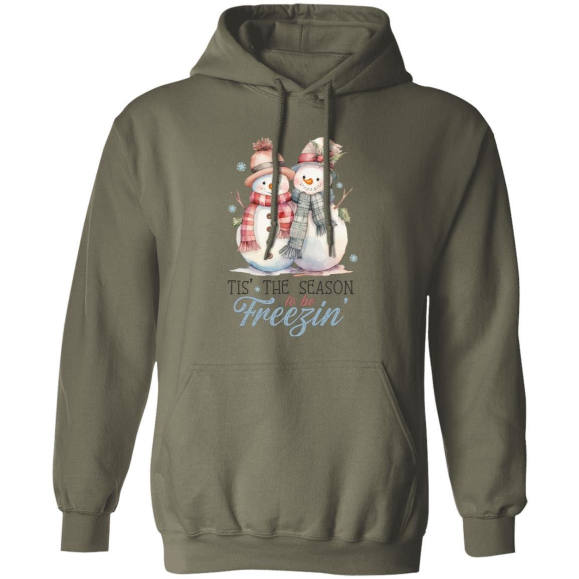 Season To Be Freezin - Premium Graphic Pullover Hoodie