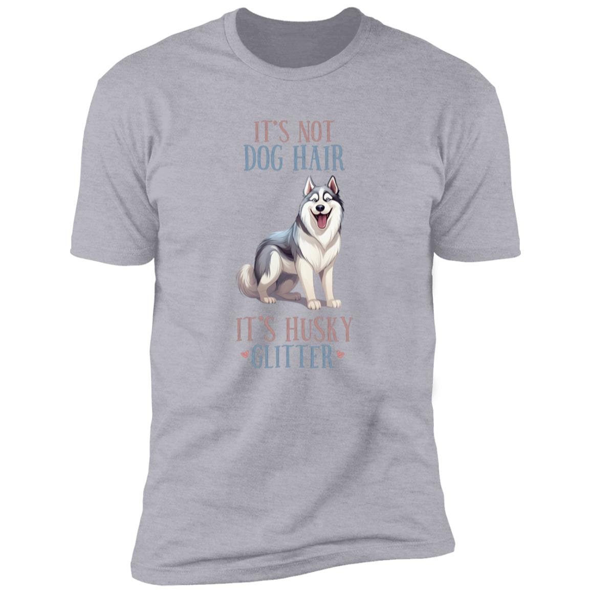 Dog Lovers - Husky - Premium Cotton Graphic Tee T-Shirt