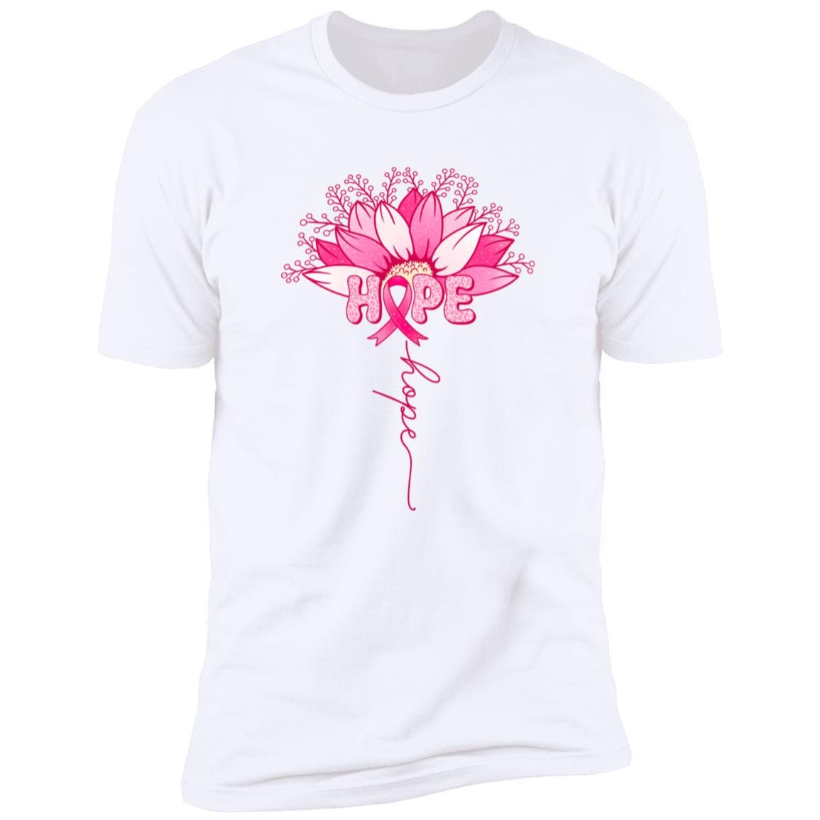 Breast Cancer Hope - Premium T-Shirt - Breast Cancer Awareness