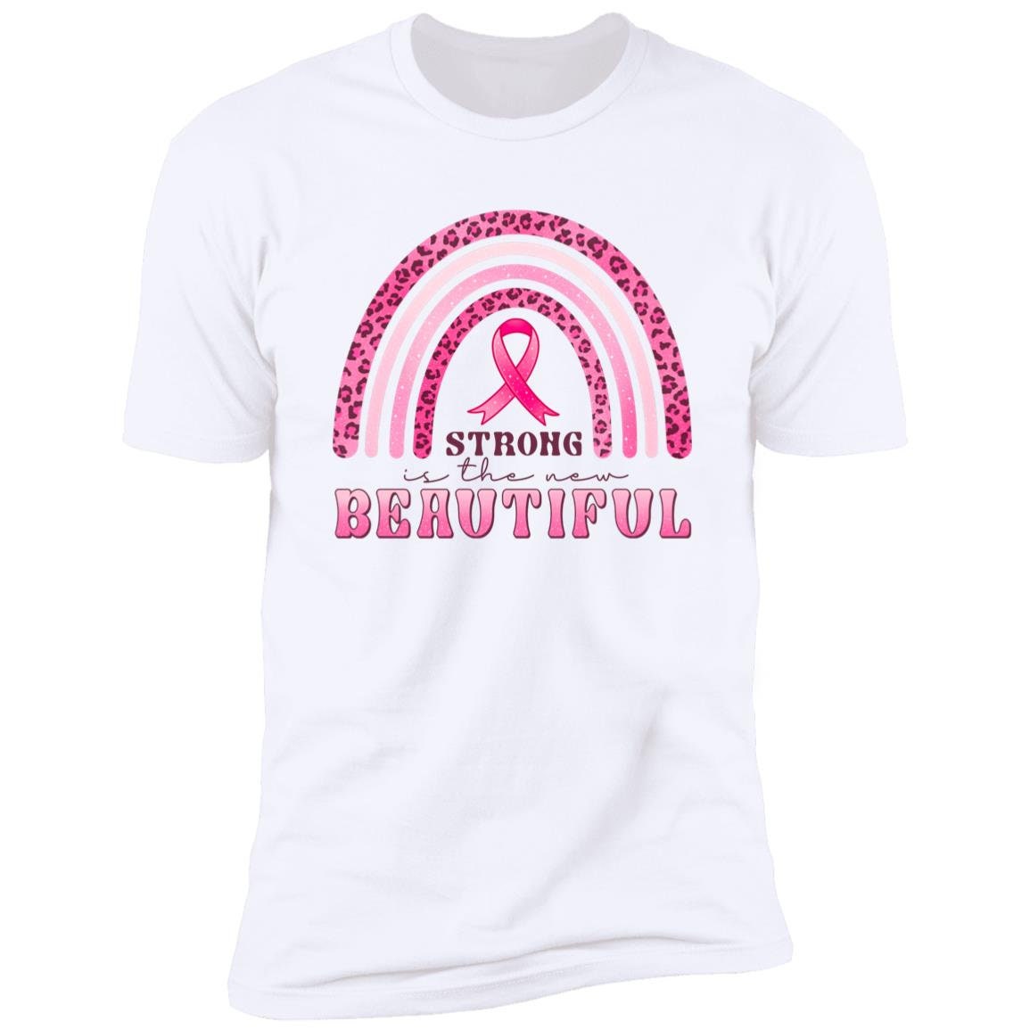 Strong and Beautiful - Premium T-Shirt - Breast Cancer Awareness