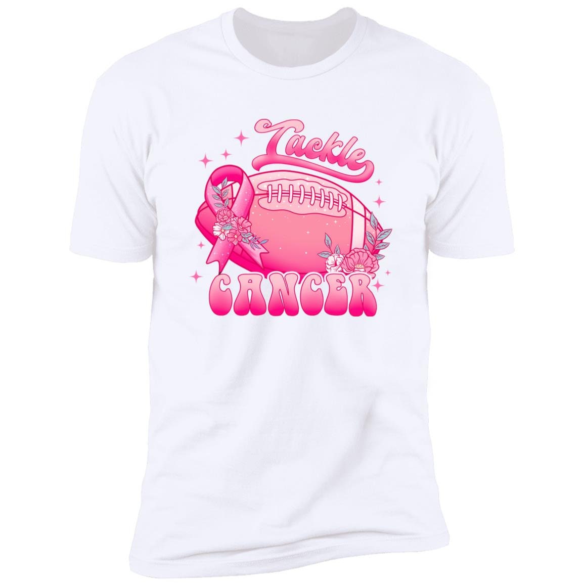 Tackle Cancer - Premium T-Shirt - Breast Cancer Awareness