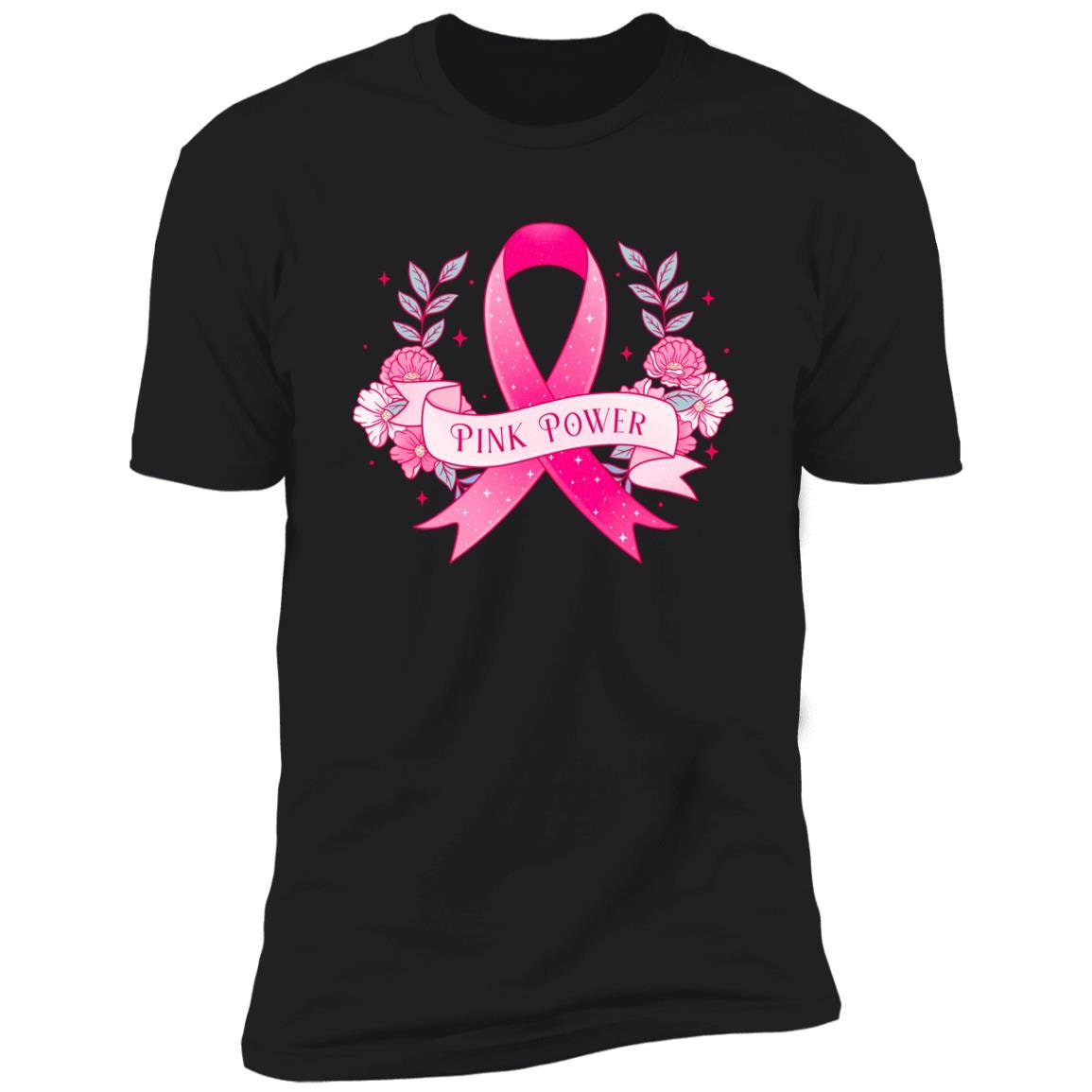 Pink Power - Premium T-Shirt - Breast Cancer Awareness