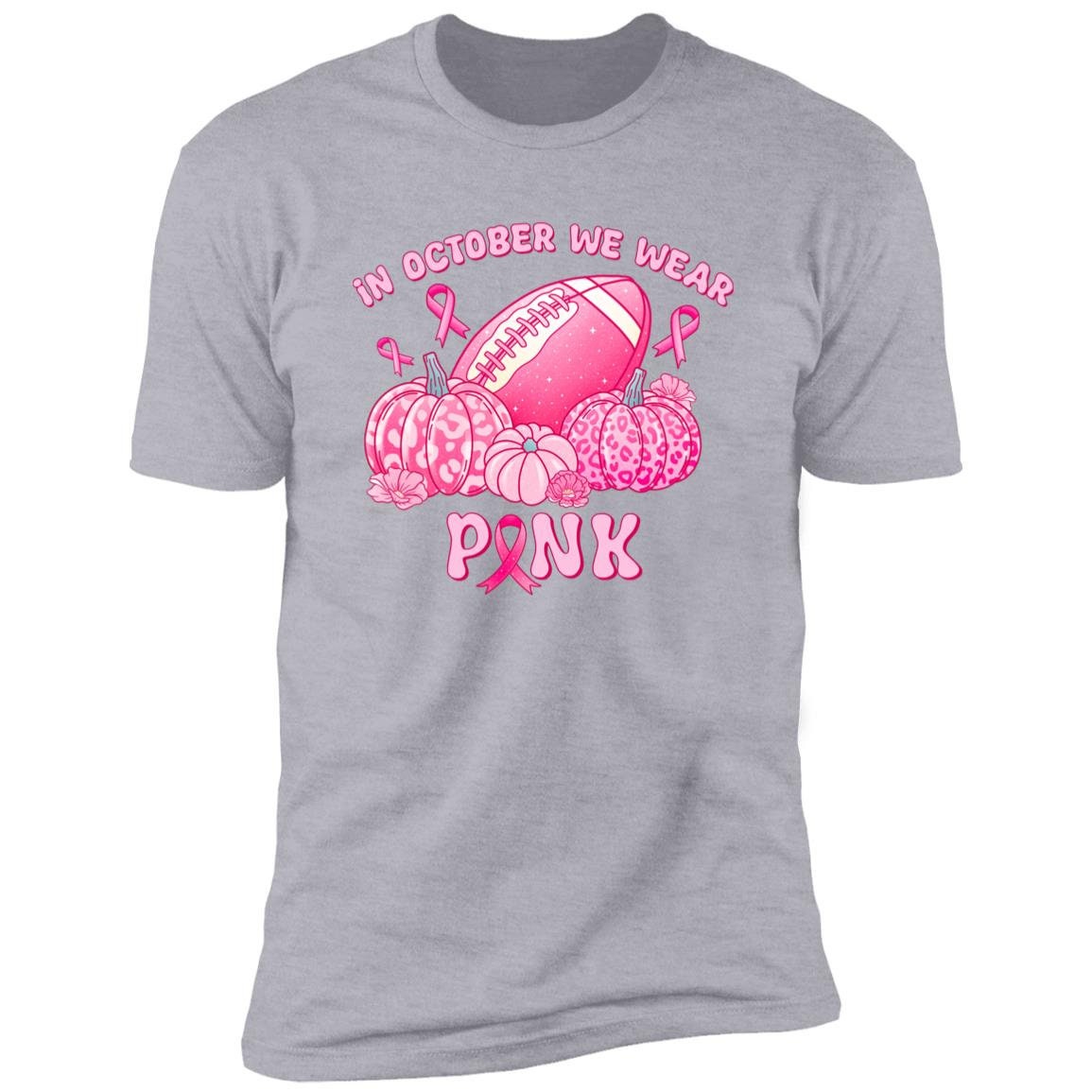 October Pink - Premium T-Shirt - Breast Cancer Awareness