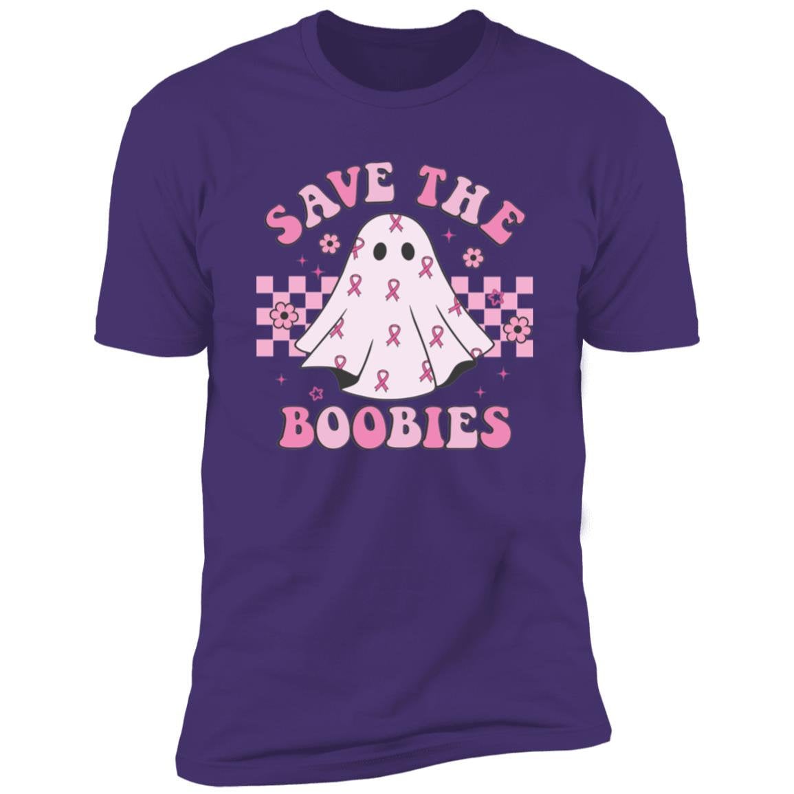 Save The Boobies - Breast Cancer Awareness - Premium Graphic T-Shirt