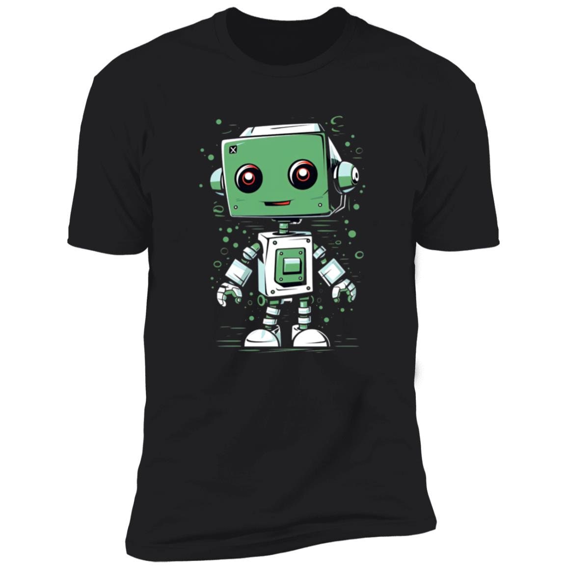 Little Robot - Premium Graphic T-Shirt