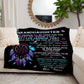 To My Granddaughter - Love Nana | Premium Plush Blanket, Gift Message for Granddaughter