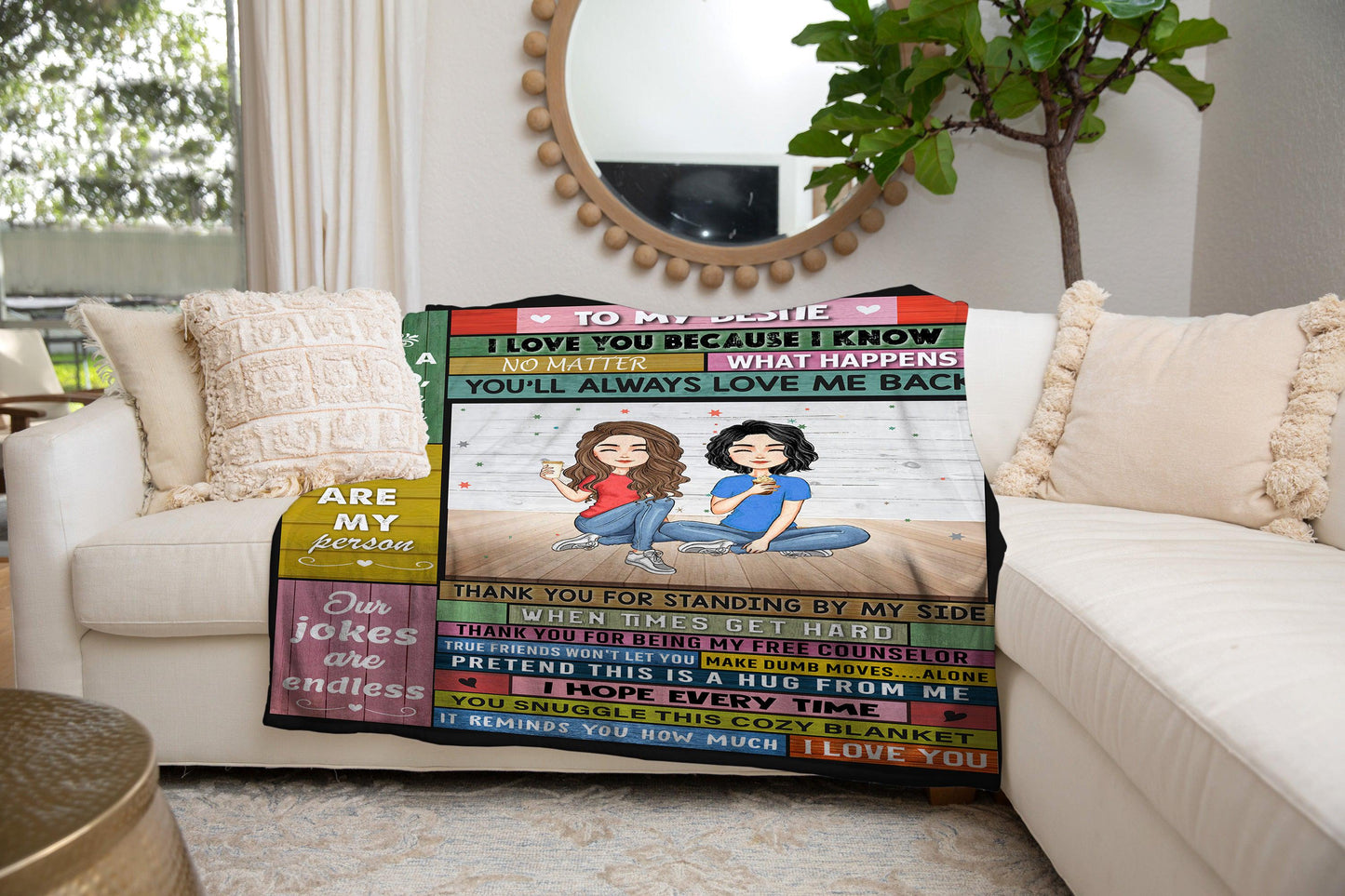 My Weirdo Best Friend - Premium Plush Blanket