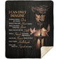 Jesus - I Can Only Imagine | Premium Plush Blanket