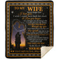 To My Wife - My Love | Premium Plush Blanket